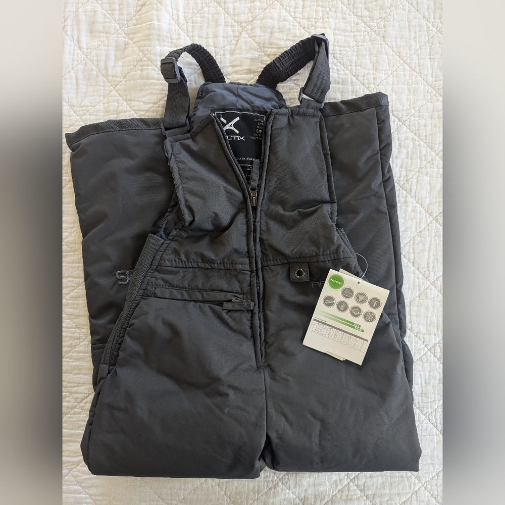 Youth insulated bib overalls